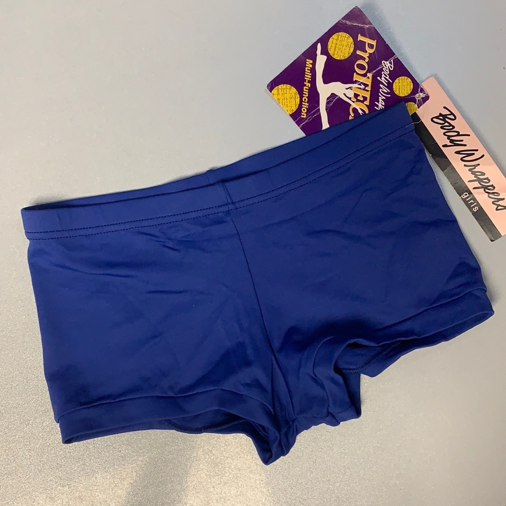 ProTech Hot Shorts Cheer & Dance NWT Royal Blue Spandex